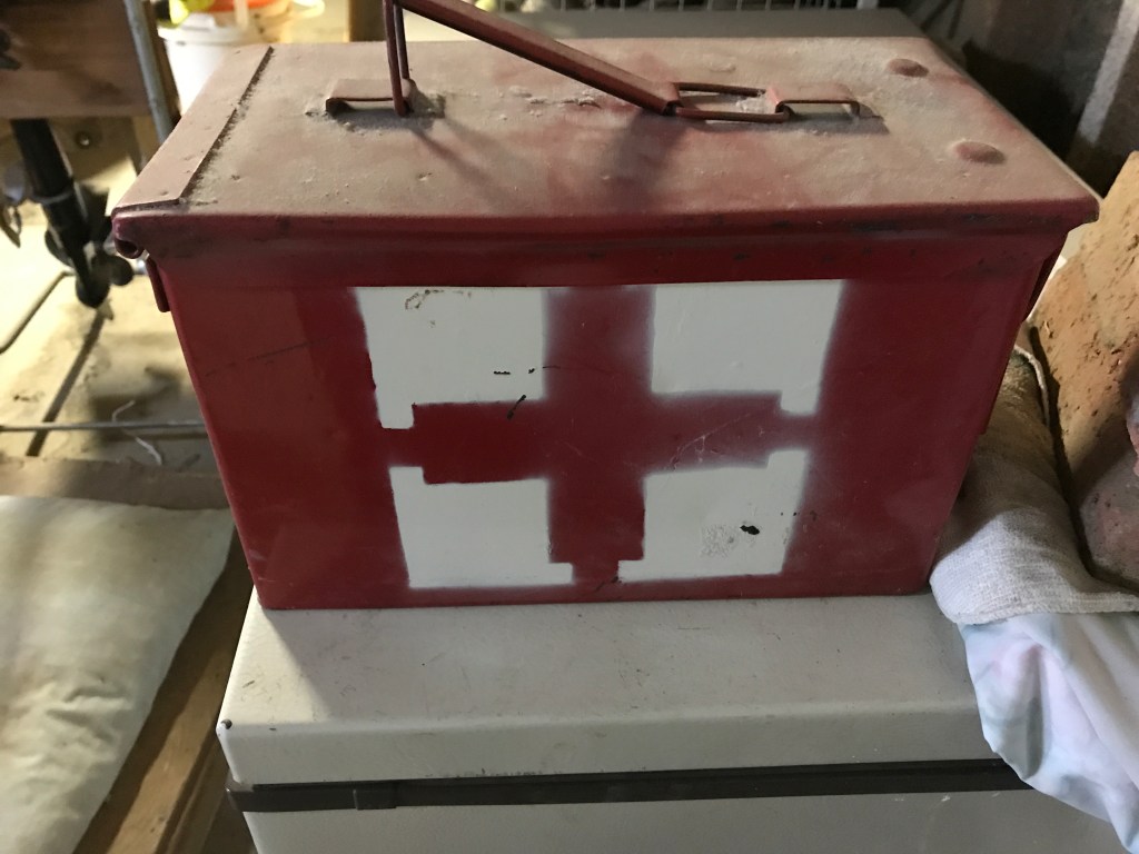 Working on the&nbsp;garage