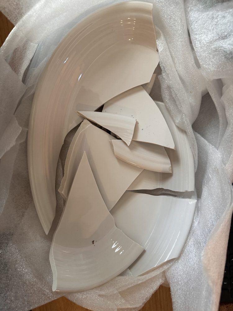 Christmas Gift Shattered